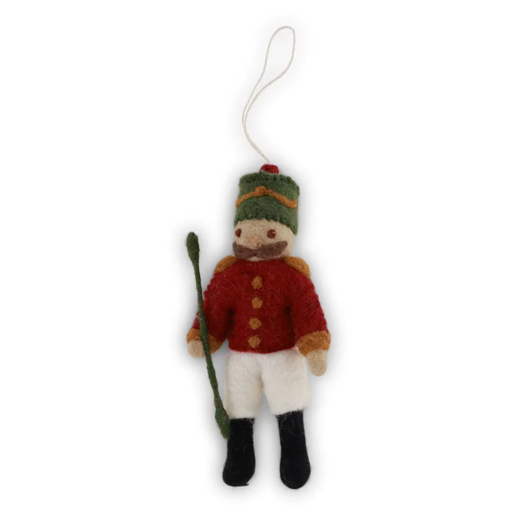 GRY & SIF Nutcracker w/Red Jacket & Green Hat