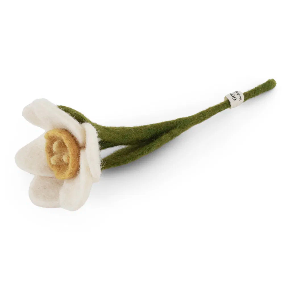 GRY & SIF Daffodil Flower | White | Small