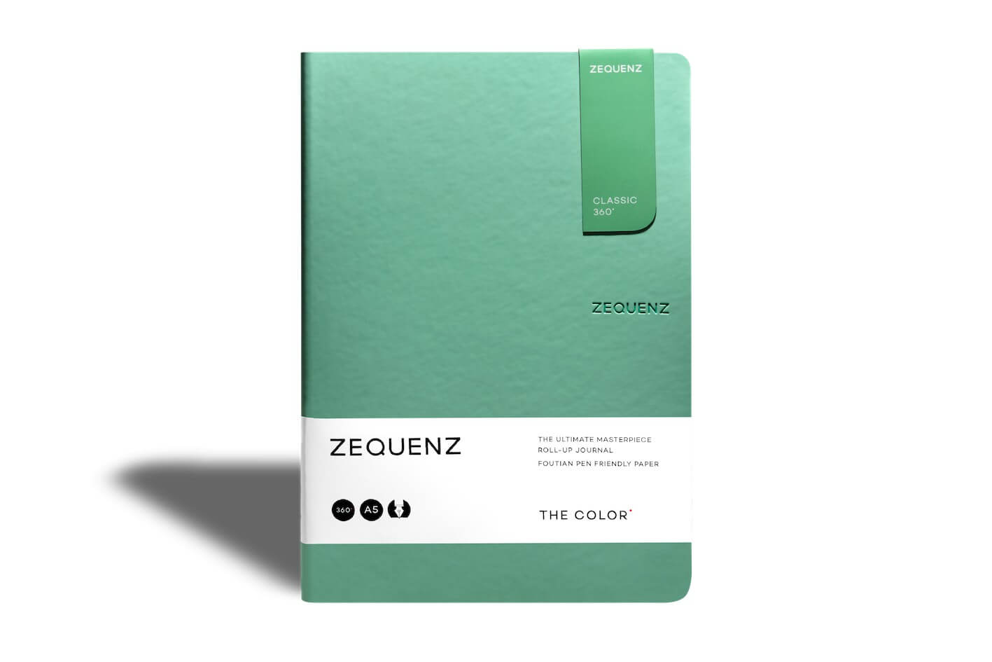 ZEQUENZ The Color A5 Notebook | Jade