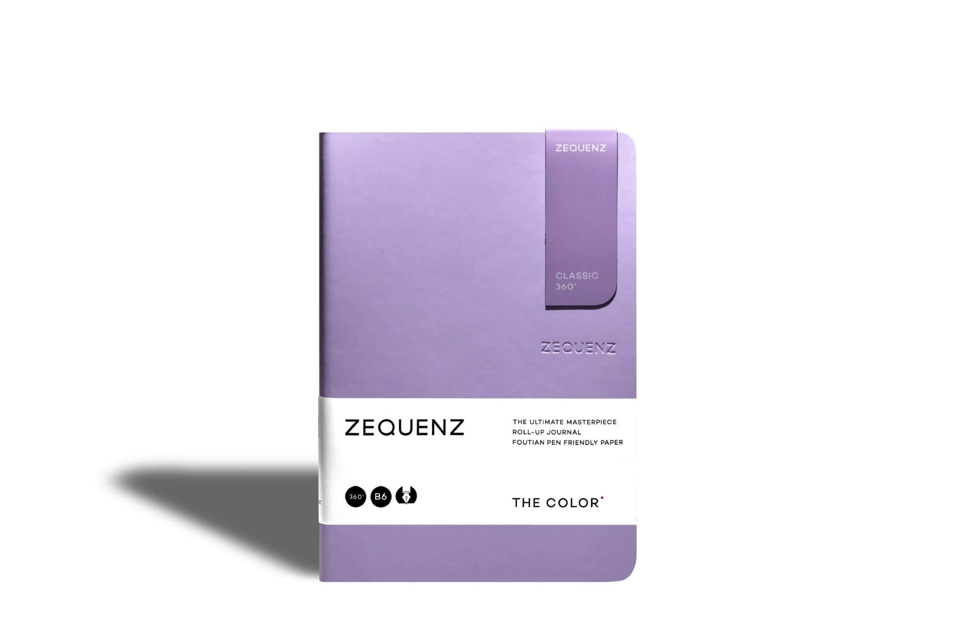 ZEQUENZ The Color B6 Notebook | Lavender