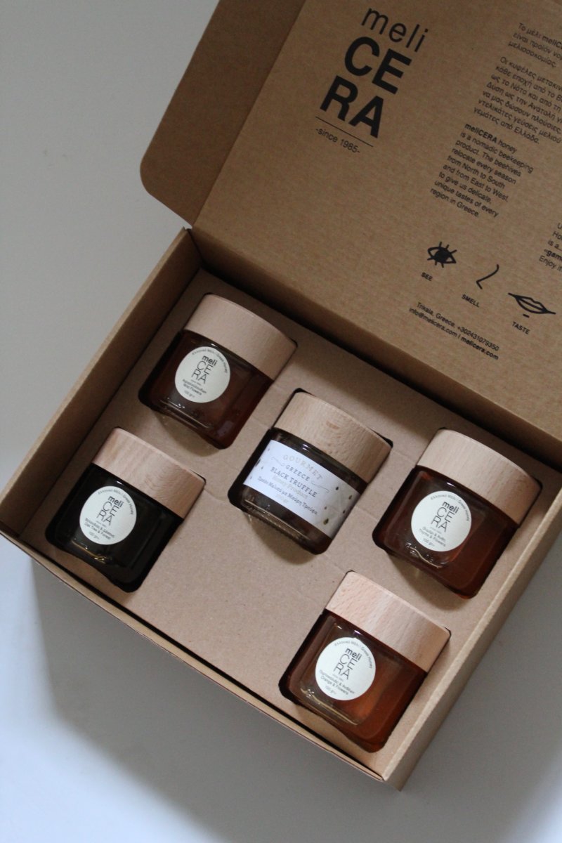 MELICERA  Honey Degustation Kit 5X100 gr