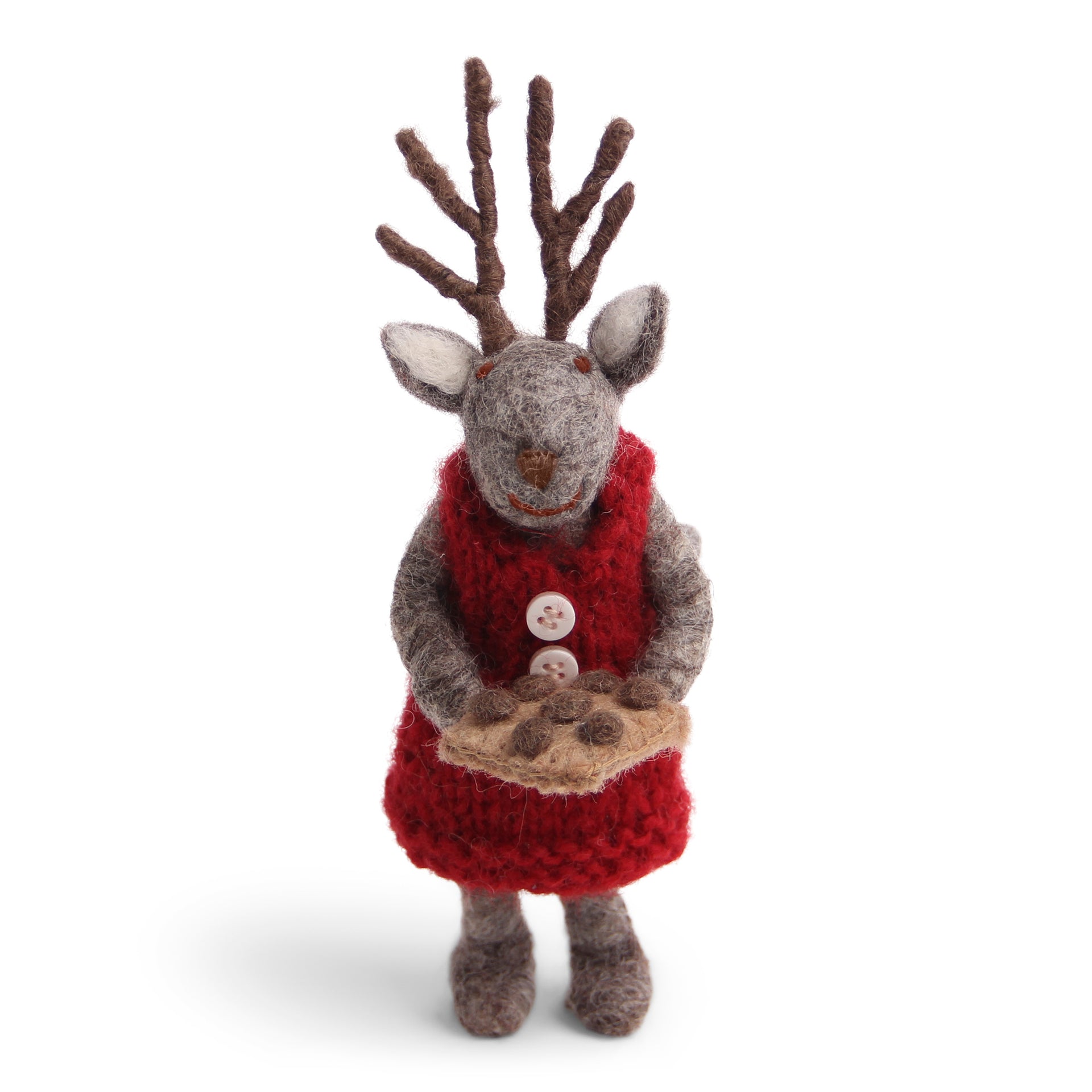GRY AND SIF Small Girly Deer w/Baking Tray