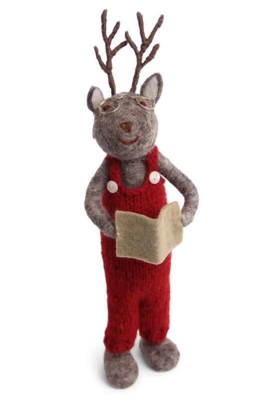 GRY AND SIF Big  Boy Deer w/book