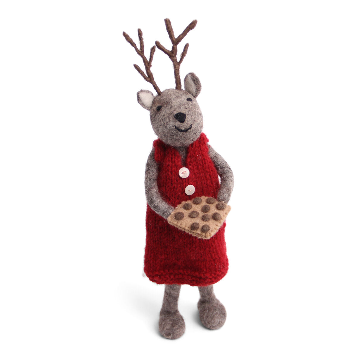 GRY AND SIF Big Girly Deer w/Baking Tray