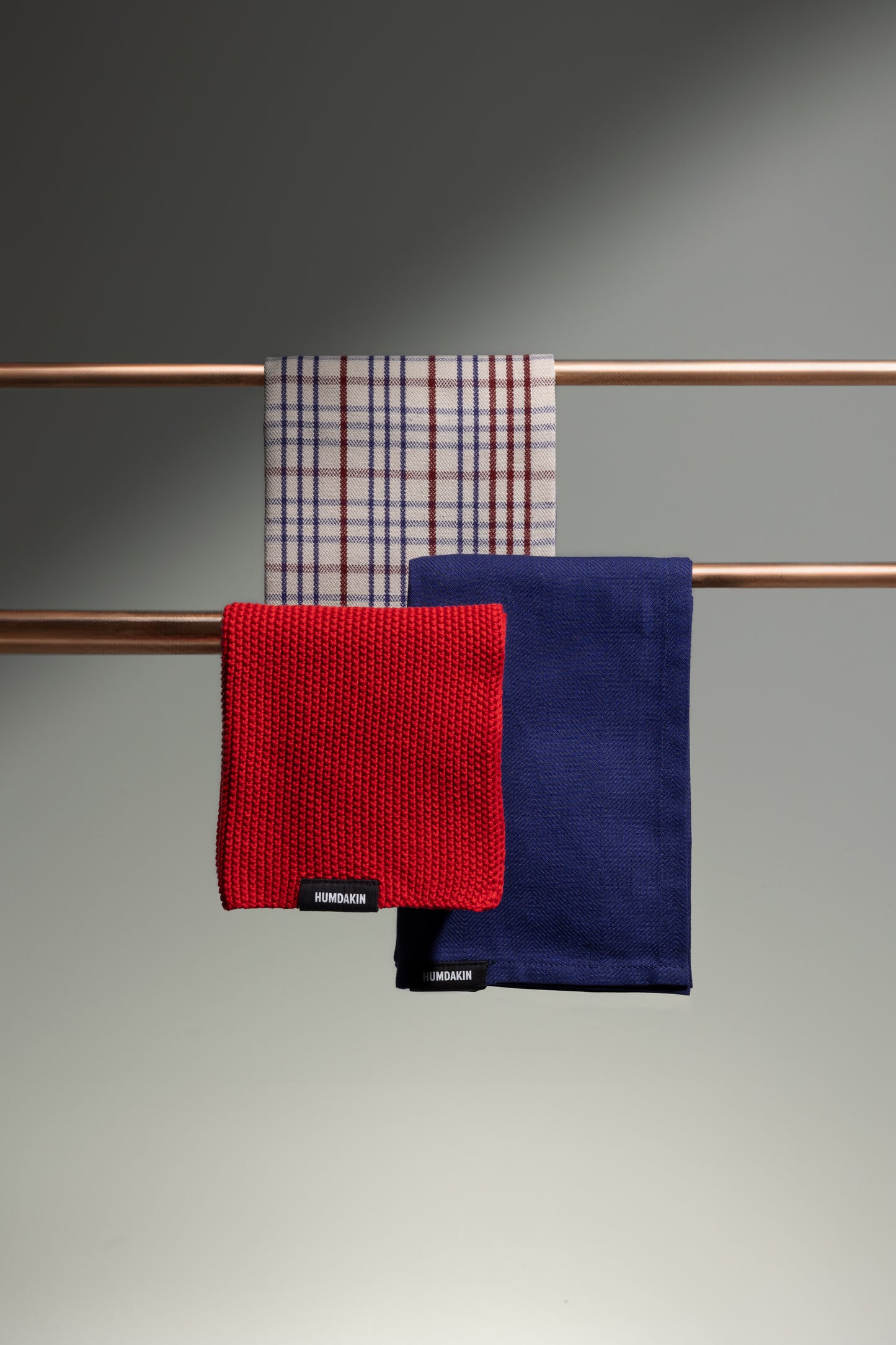 HUMDAKIN Knitted Dish cloth | Rushing Red