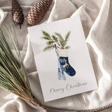 MKONO  6 Christmas Cards w/envelopes | Forest Collection