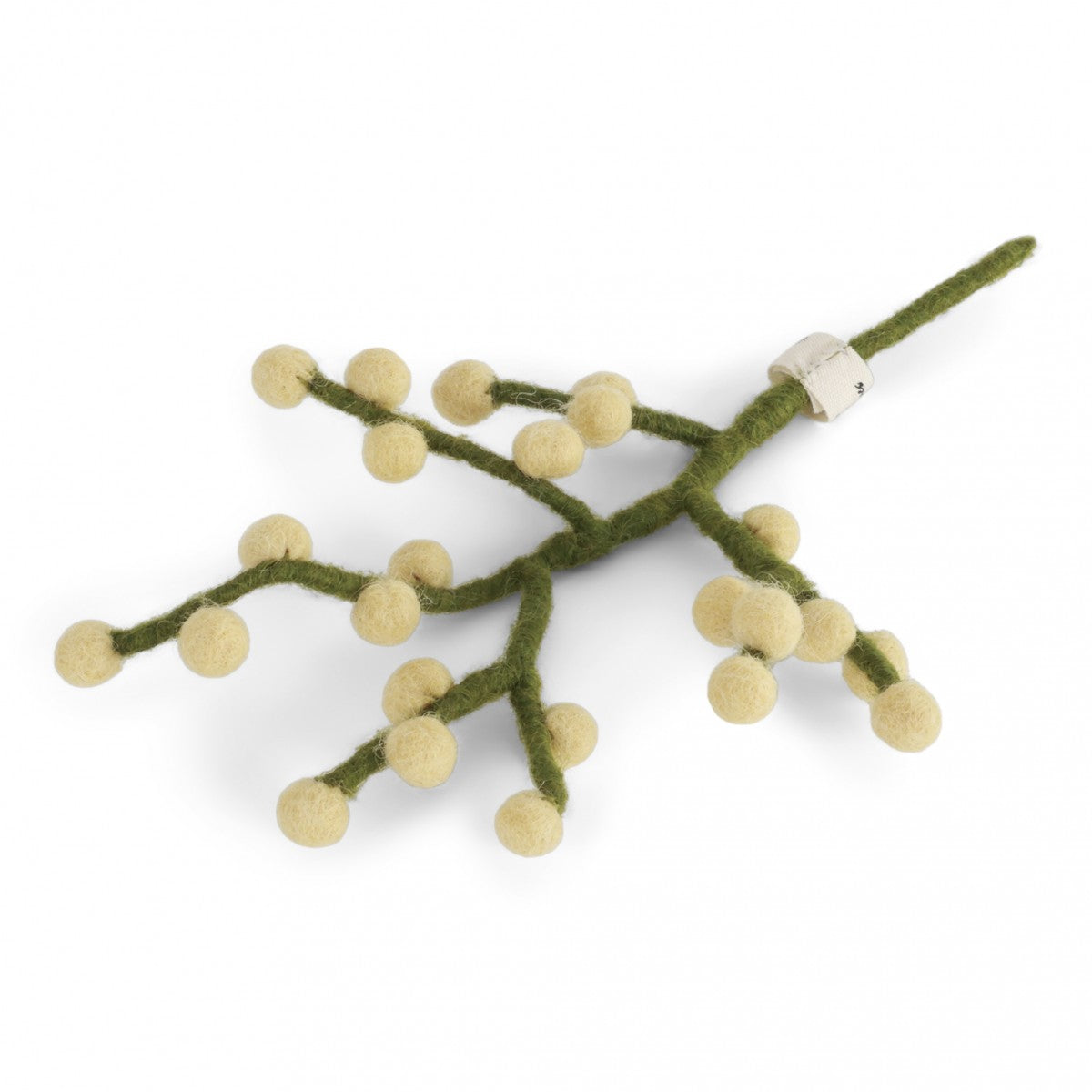 GRY & SIF Mini Branch w/Dusty Light Yellow Berries