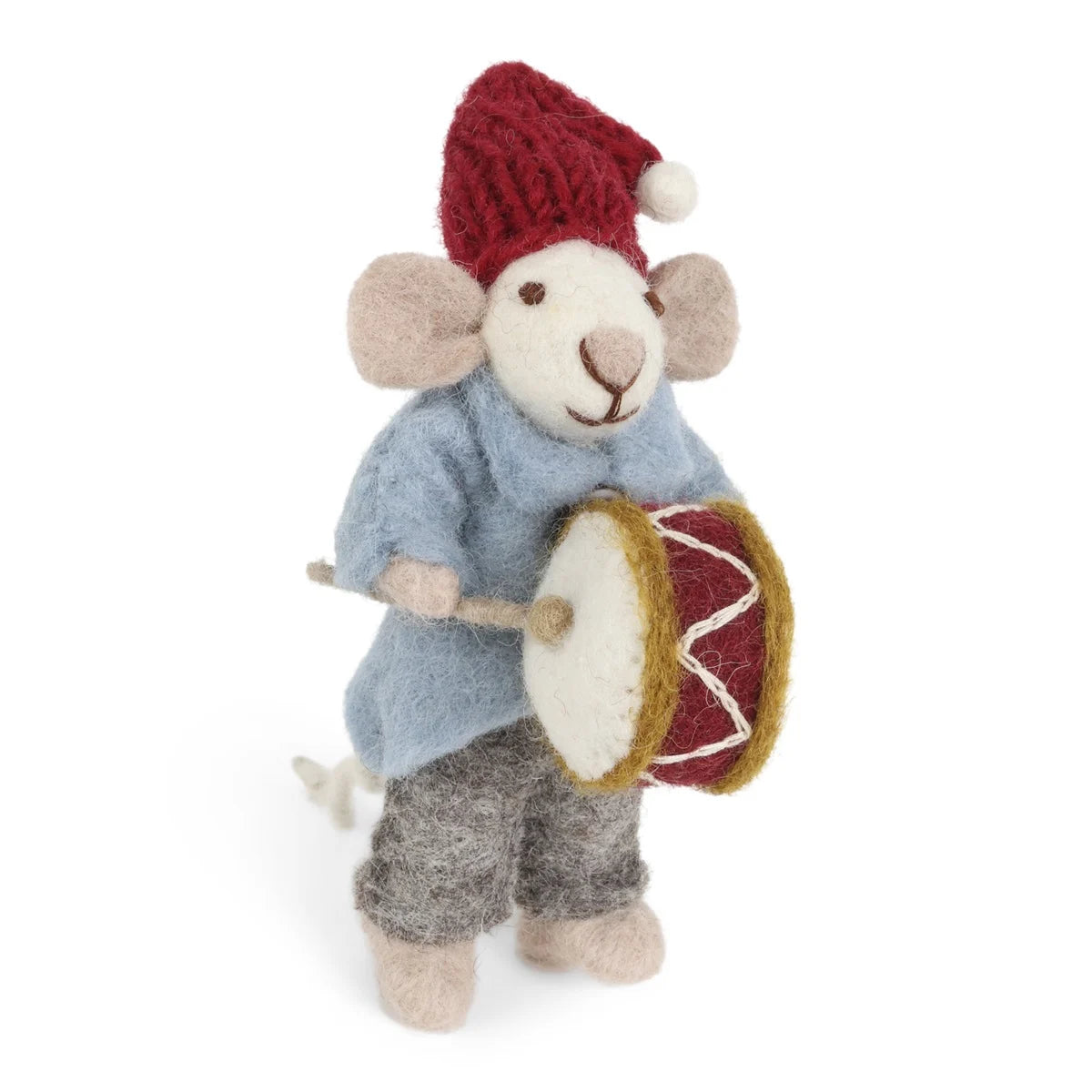 GRY & SIF Small Boy Mouse w/drum