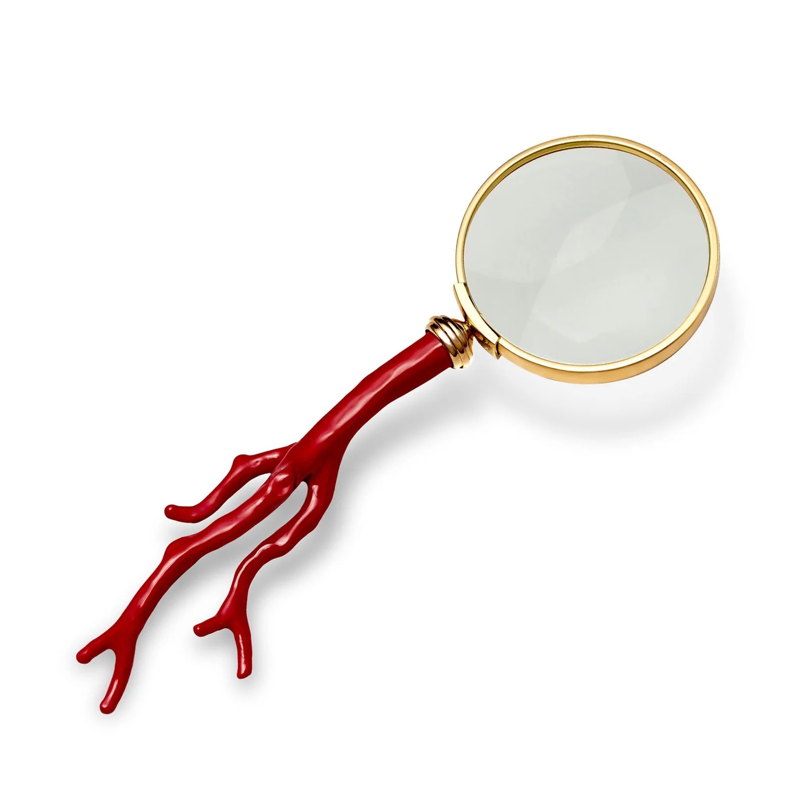 L'OBJET Coral Magnifying Glass