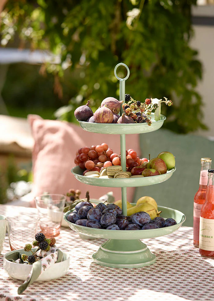 BUNGALOW Cake Stand Ø24cm | Alora Seagrass