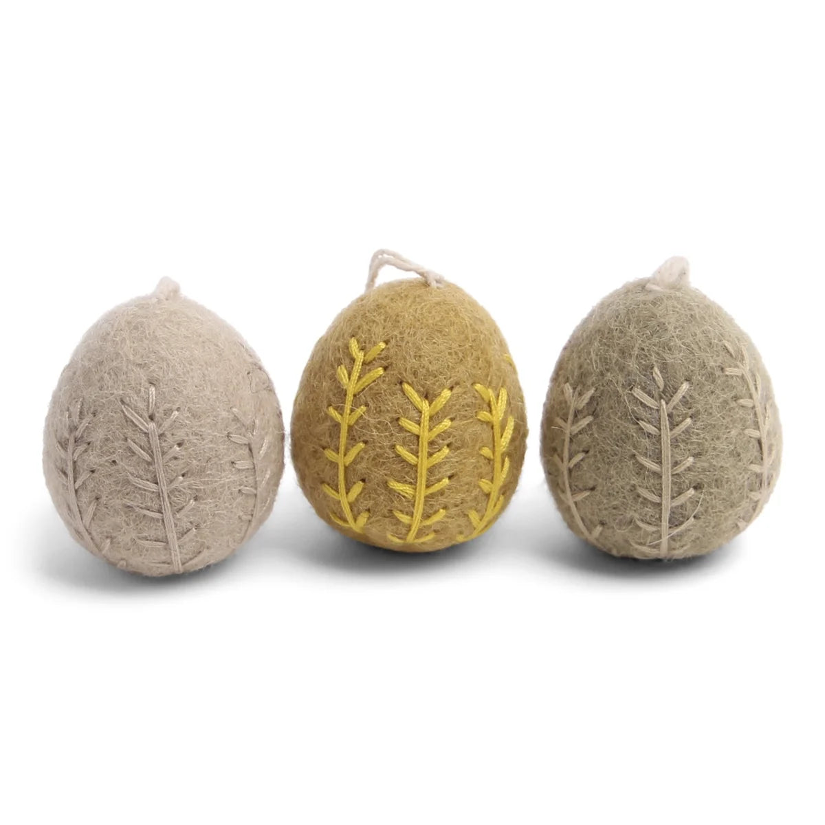 GRY AND SIF Eggs | Clay Colour | Set of 3