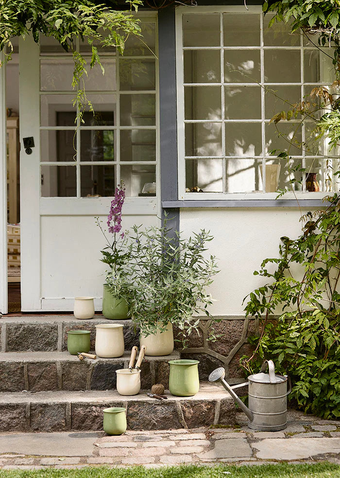 BUNGALOW Flower Pot H18/19/21cm Aja | Cream | S/3sizes
