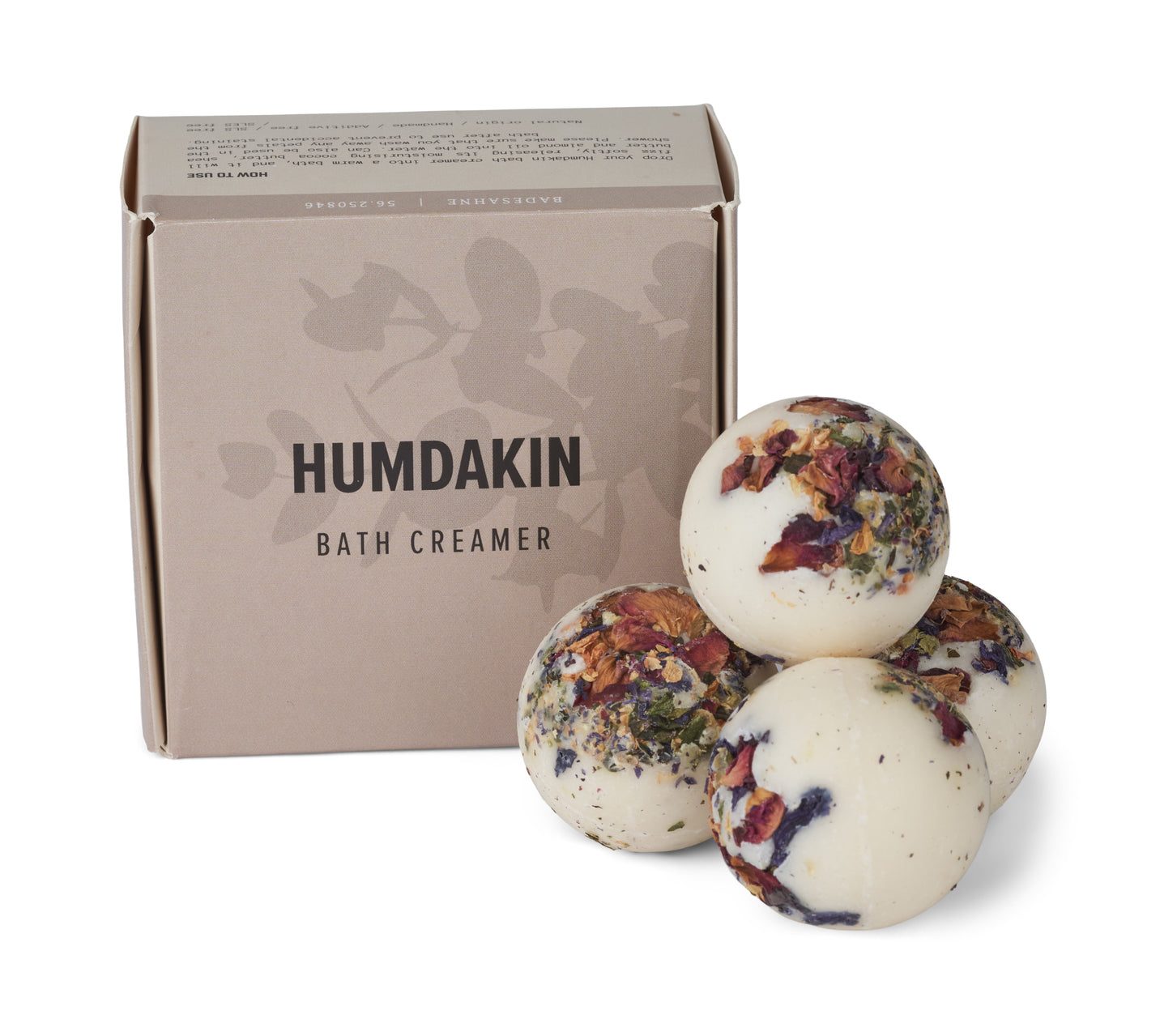 HUMDAKIN Bath Creamer | Box 4x50gr