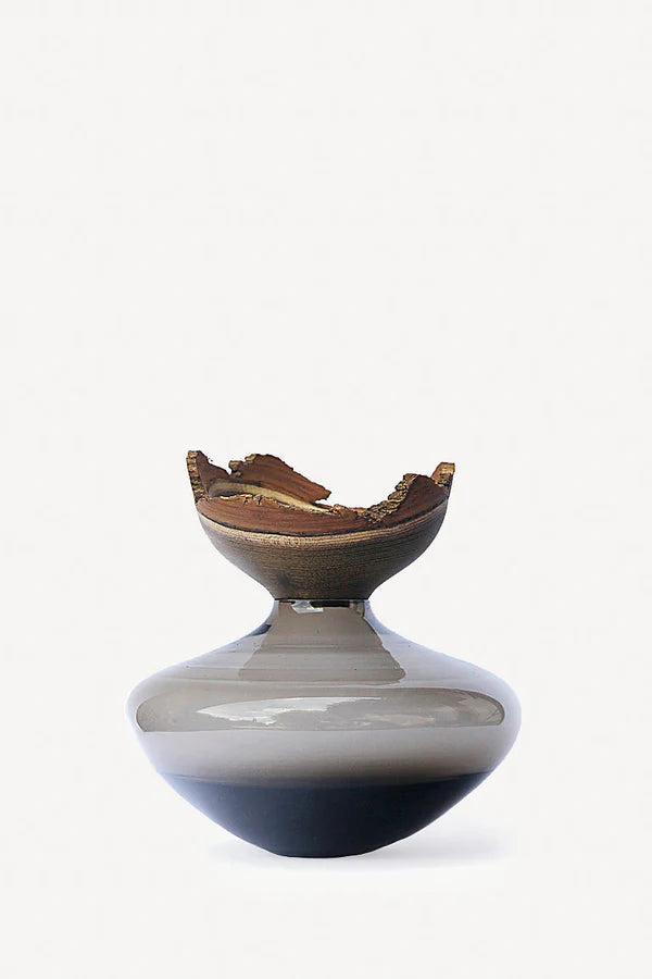 UTOPIA & UTILITY Bloom Stacking Vessel | Smoke