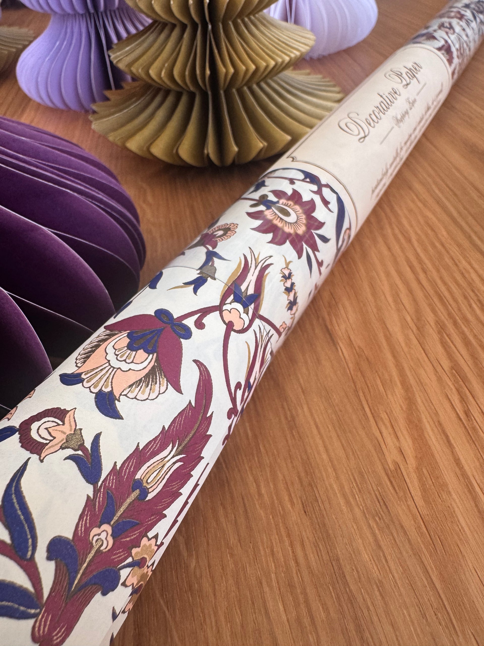 ROSSI 1931 Wrapping Paper | Arabesque | 70x100 cm |  Roll 2 sh.