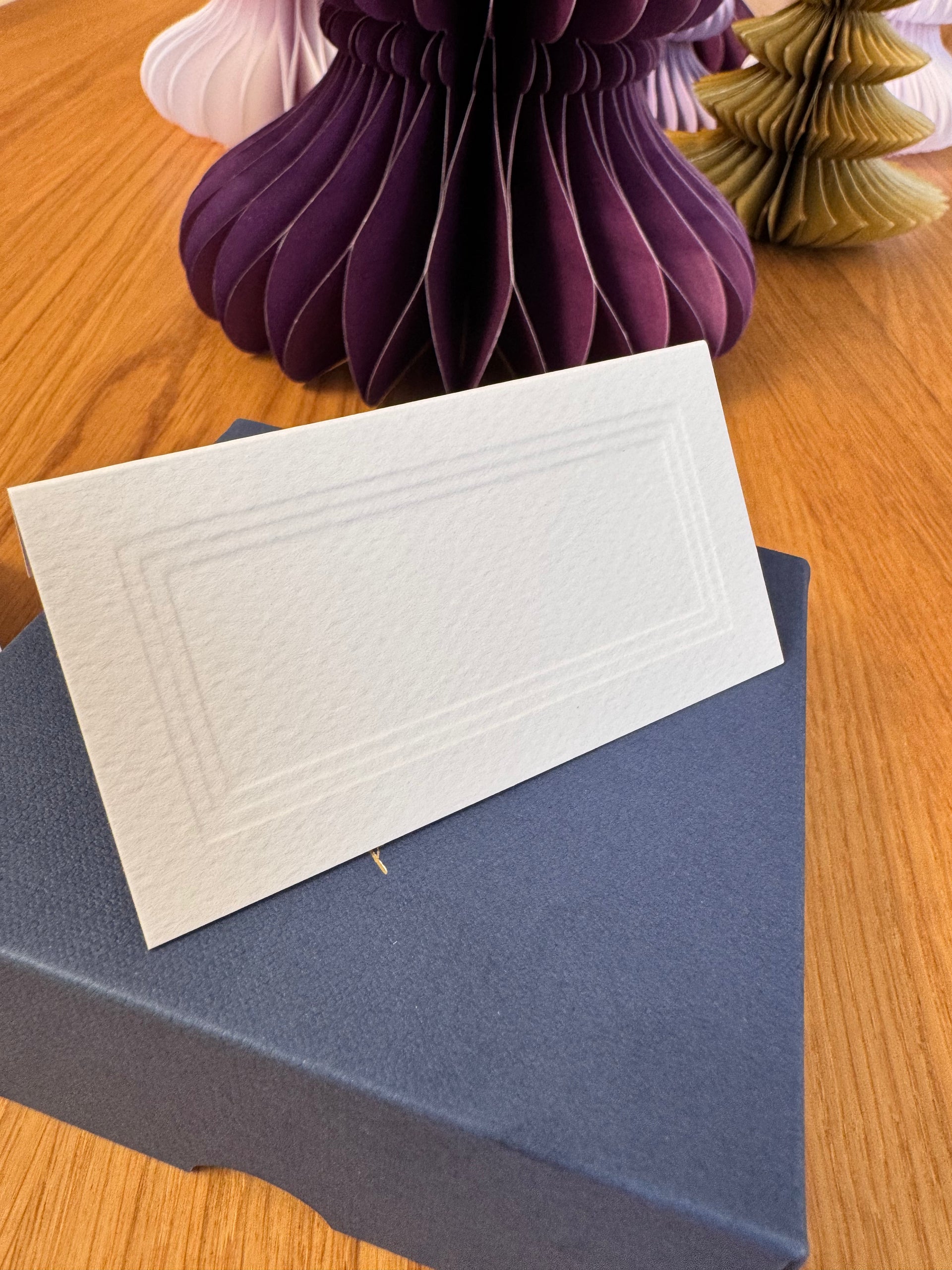 ROSSI 1931 Place Cards | 5x9.5 cm | Box 100