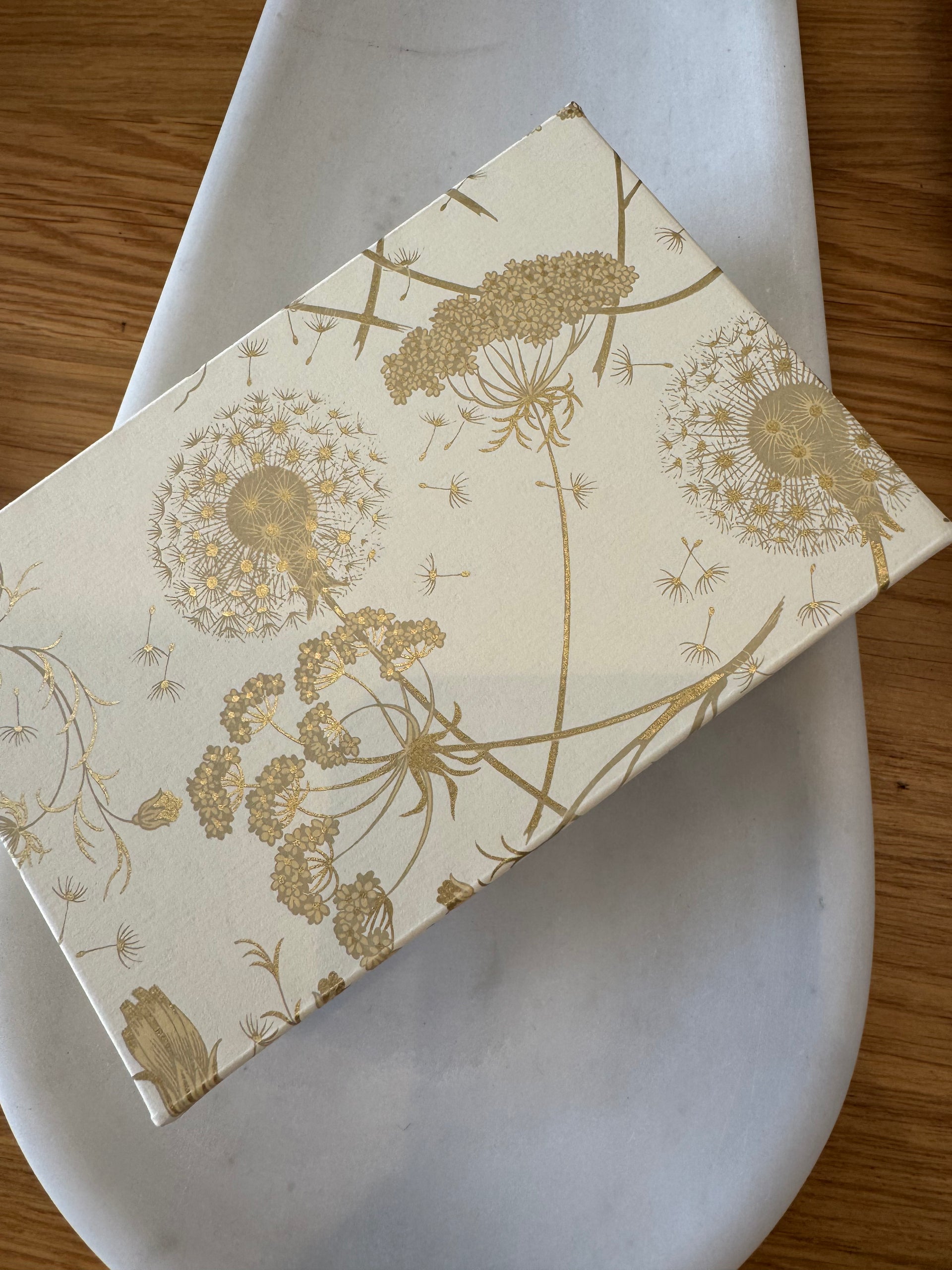 ROSSI 1931 Cards | Gold Flowers | 8.5 X 13 cm | 10/10