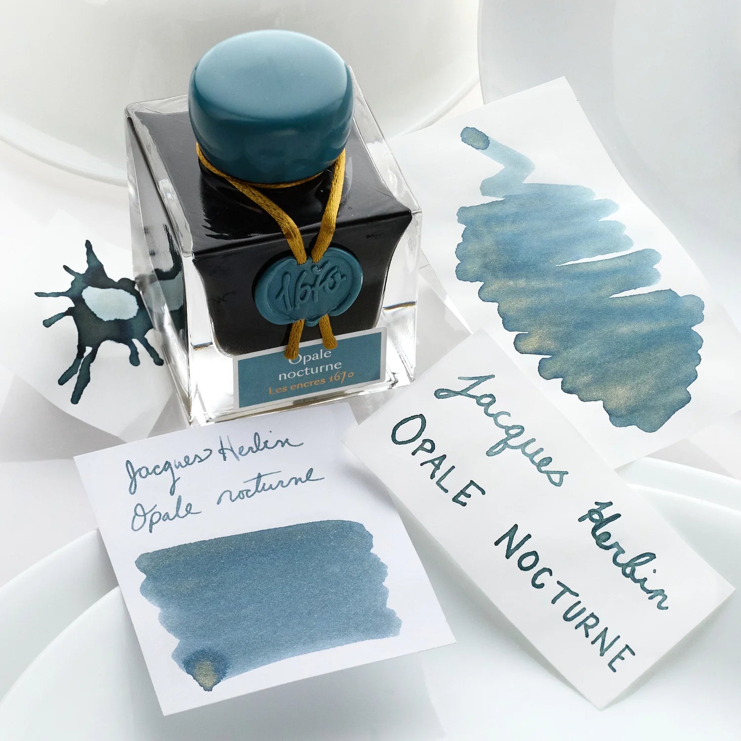 HERBIN 1670 Gold Glitter Ink | Opale Nocturne | 50 ml