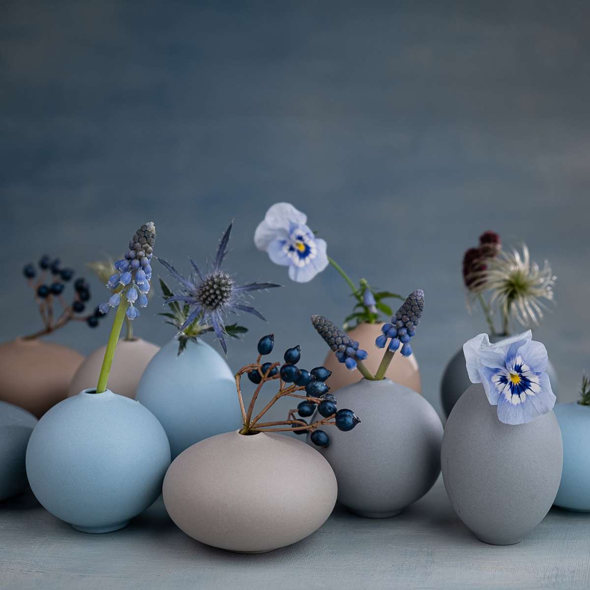 KLATT OBJECTS Chisana Blue Edition 2025 | Vases assorted