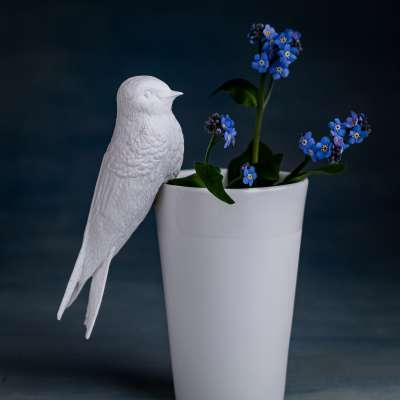 KLATT OBJECTS Schwalbe (Swallow) Bird Ornament