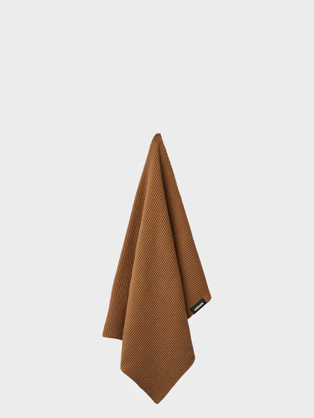 HUMDAKIN Knitted kitchen Towel  | Tobacco