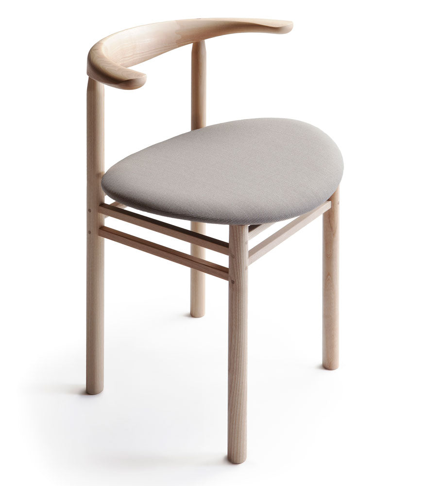 NIKARI Linea RMT3 Chair | Ash with Oak colored stain | Showroom Item