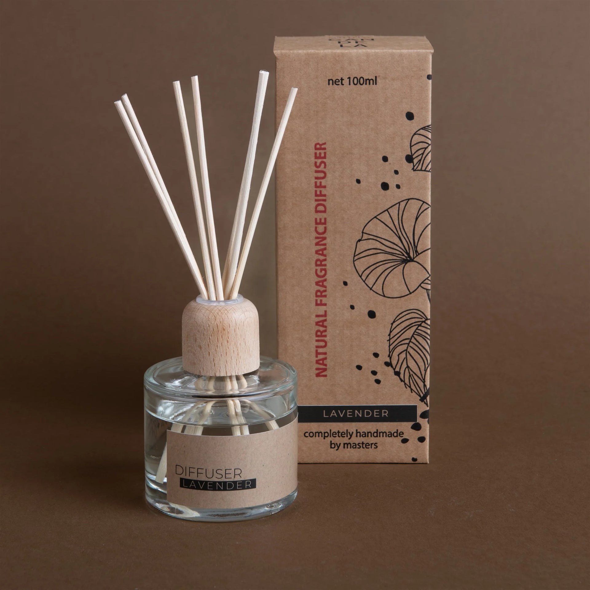 THE MUNIO Lavender Natural Fragrance Diffuser | 100 ml