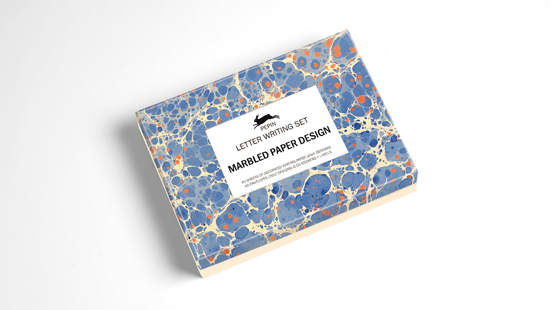 PEPIN PRESS Letter Writing  Set | Marbled