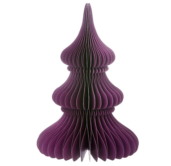 BUNGALOW Honeycomb Tree Noble | H30cm | Plum