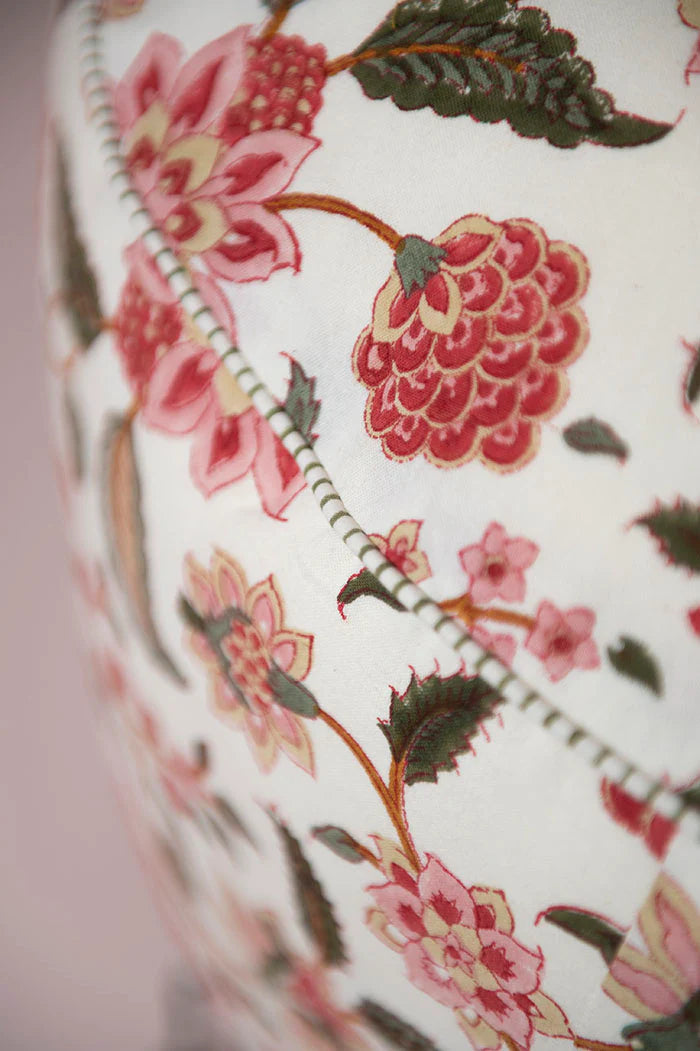 BUNGALOW Pouf Divya  Melon | 30x55cm