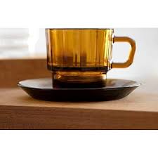 HMM W Glass Mug | Amber