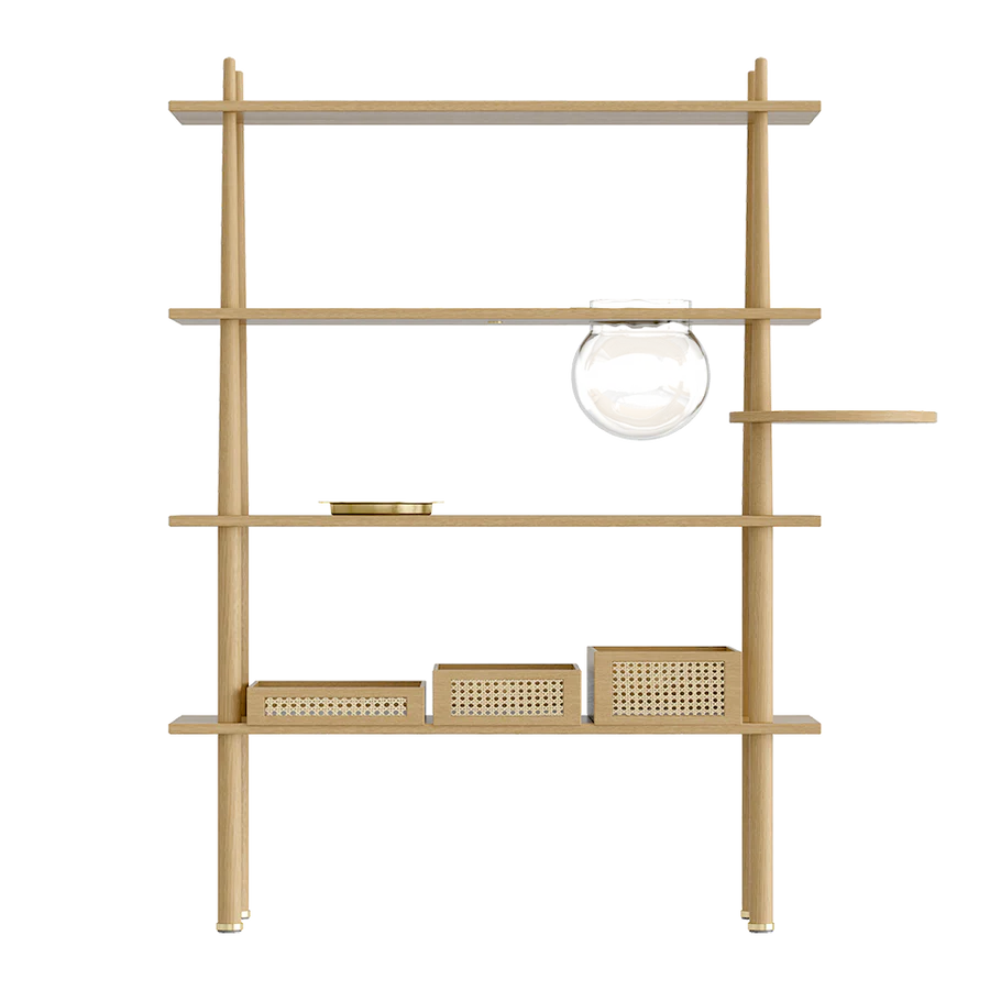UMAGE Stories 4 shelves oak