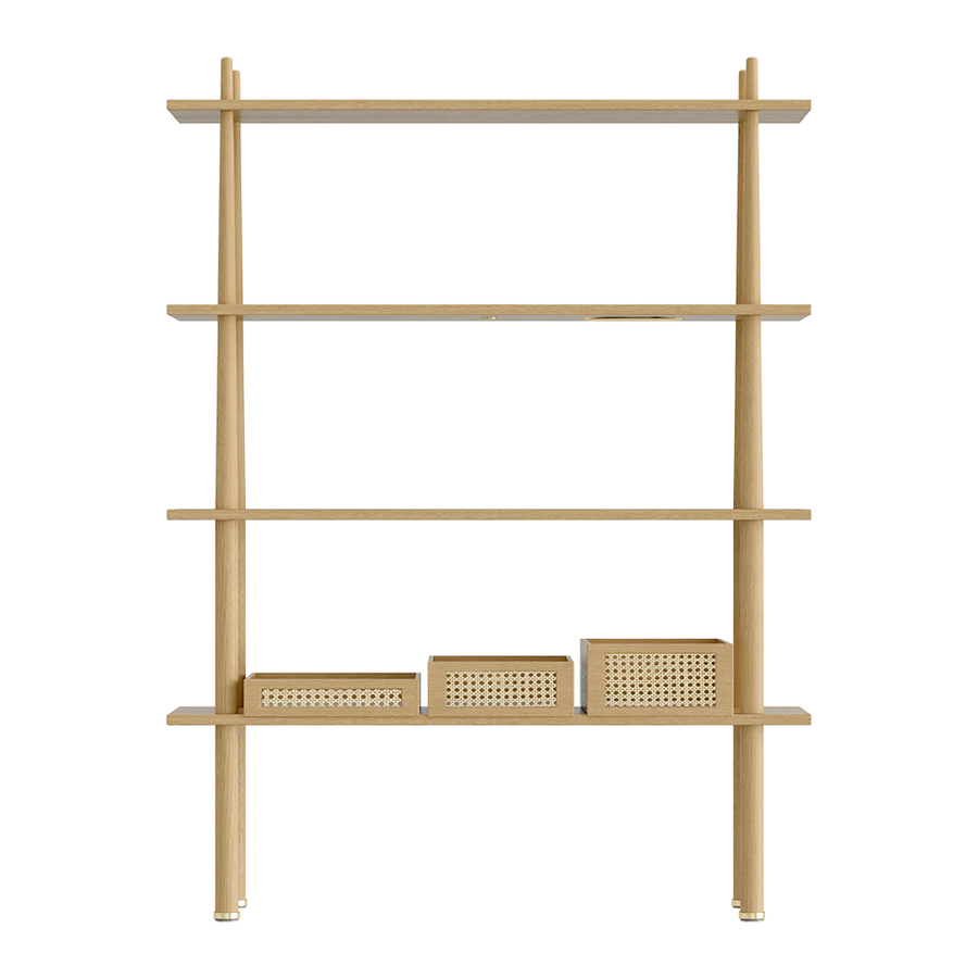 UMAGE Stories 4 shelves oak