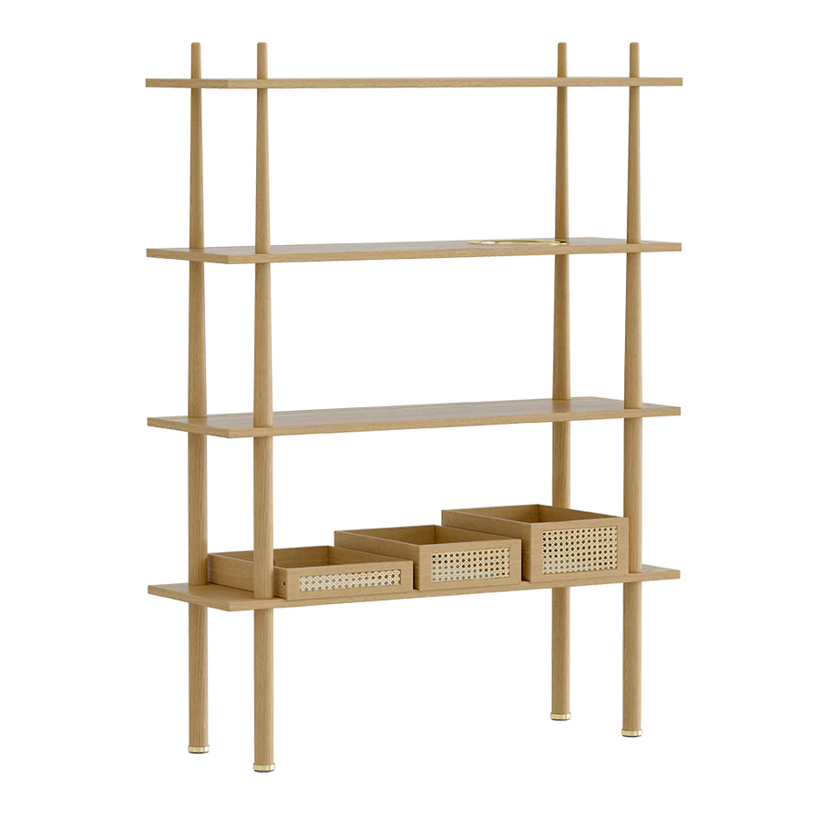 UMAGE Stories 4 shelves oak