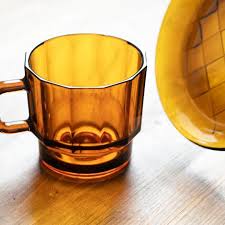HMM W Glass Mug | Amber