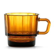 HMM W Glass Mug | Amber