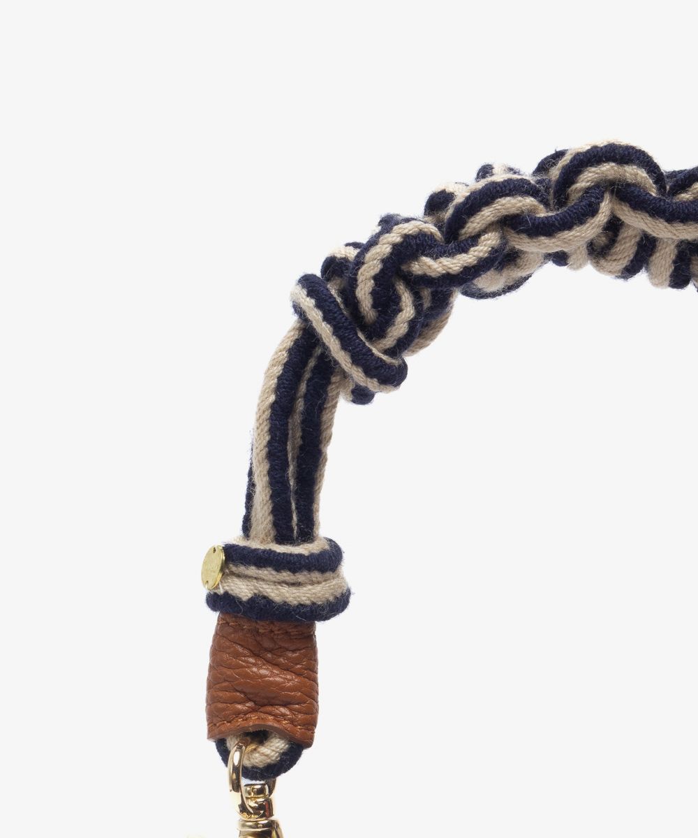 GUANABANA Crossbody Bag M | Seahorse | Navy  Blue & Beige