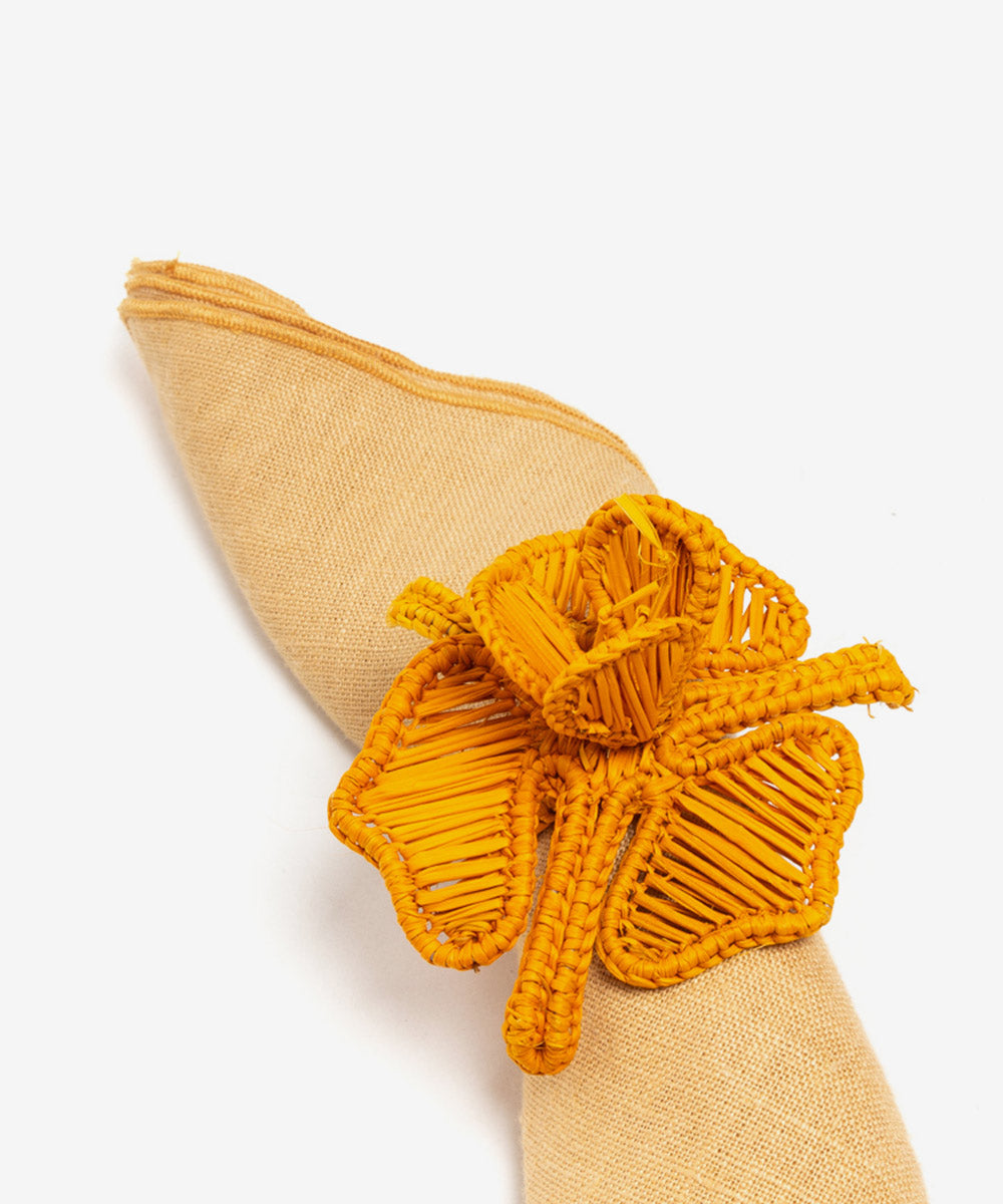 GUANABANA Napkin Ring | Orquidea | Orange