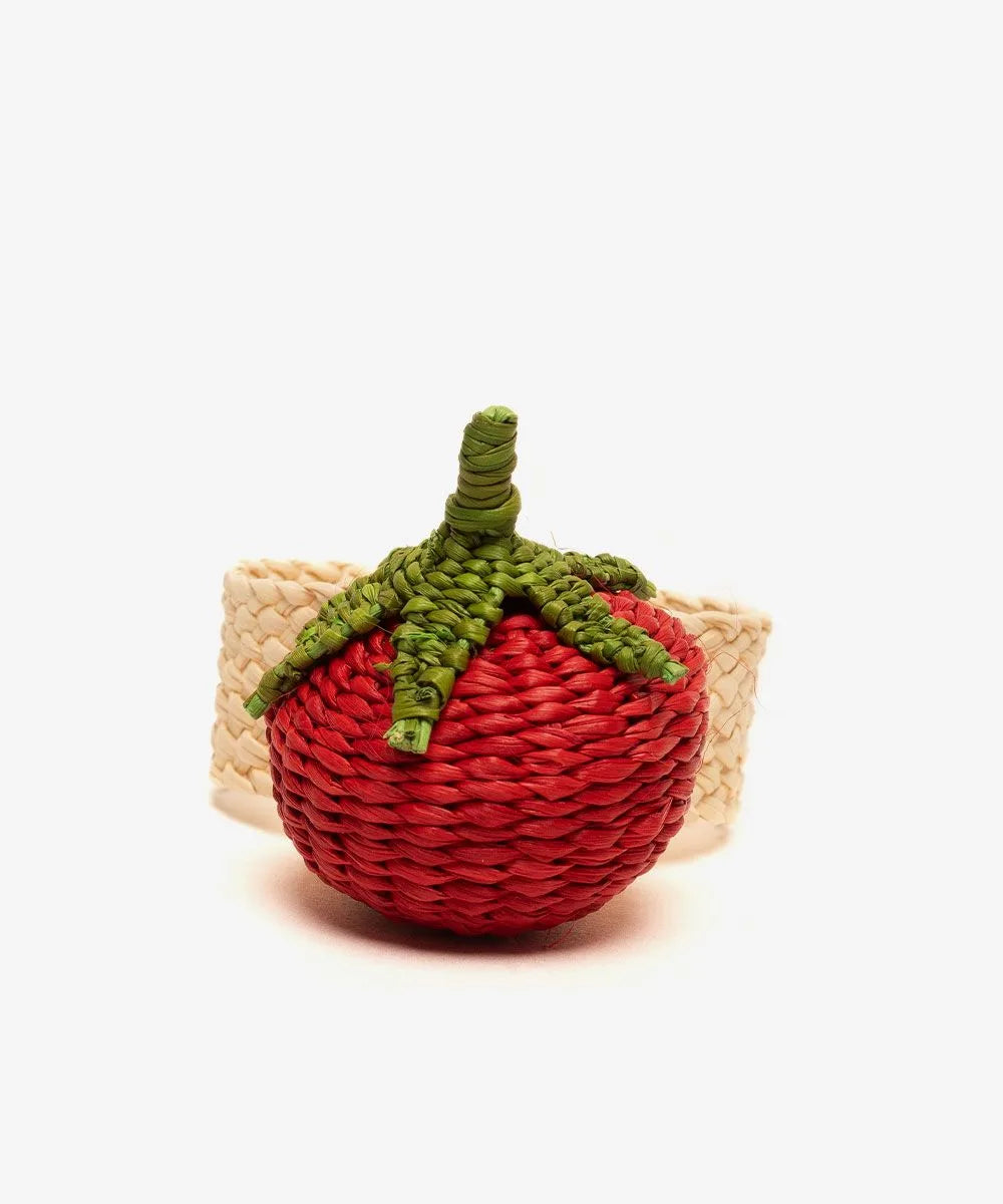 GUANABANA Napkin Ring Tomato