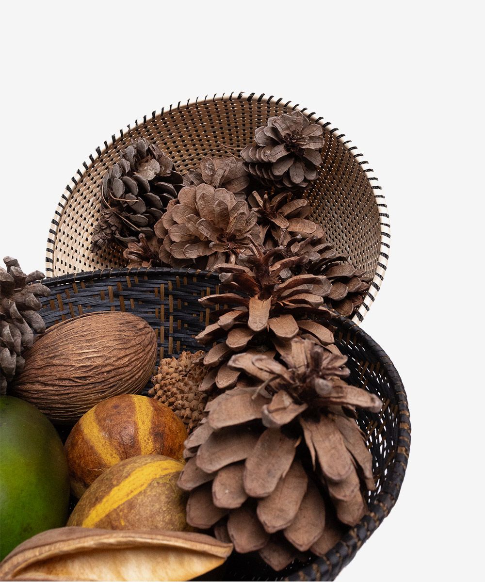 GUANABANA Straw Breadbasket | 24X10cm