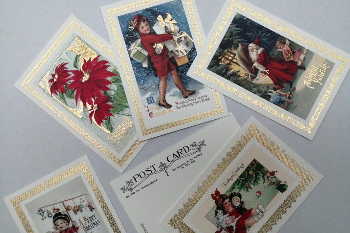 ROSSI 1931 Christmas  Vintage Postcard | 10x15 cm