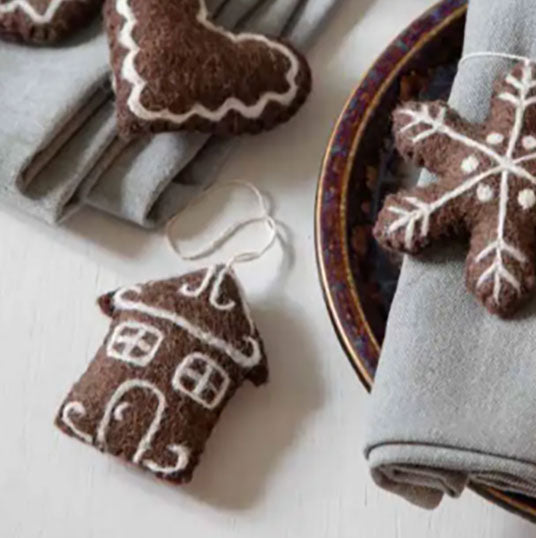 GRY AND SIF Gingerbread Heart & Star