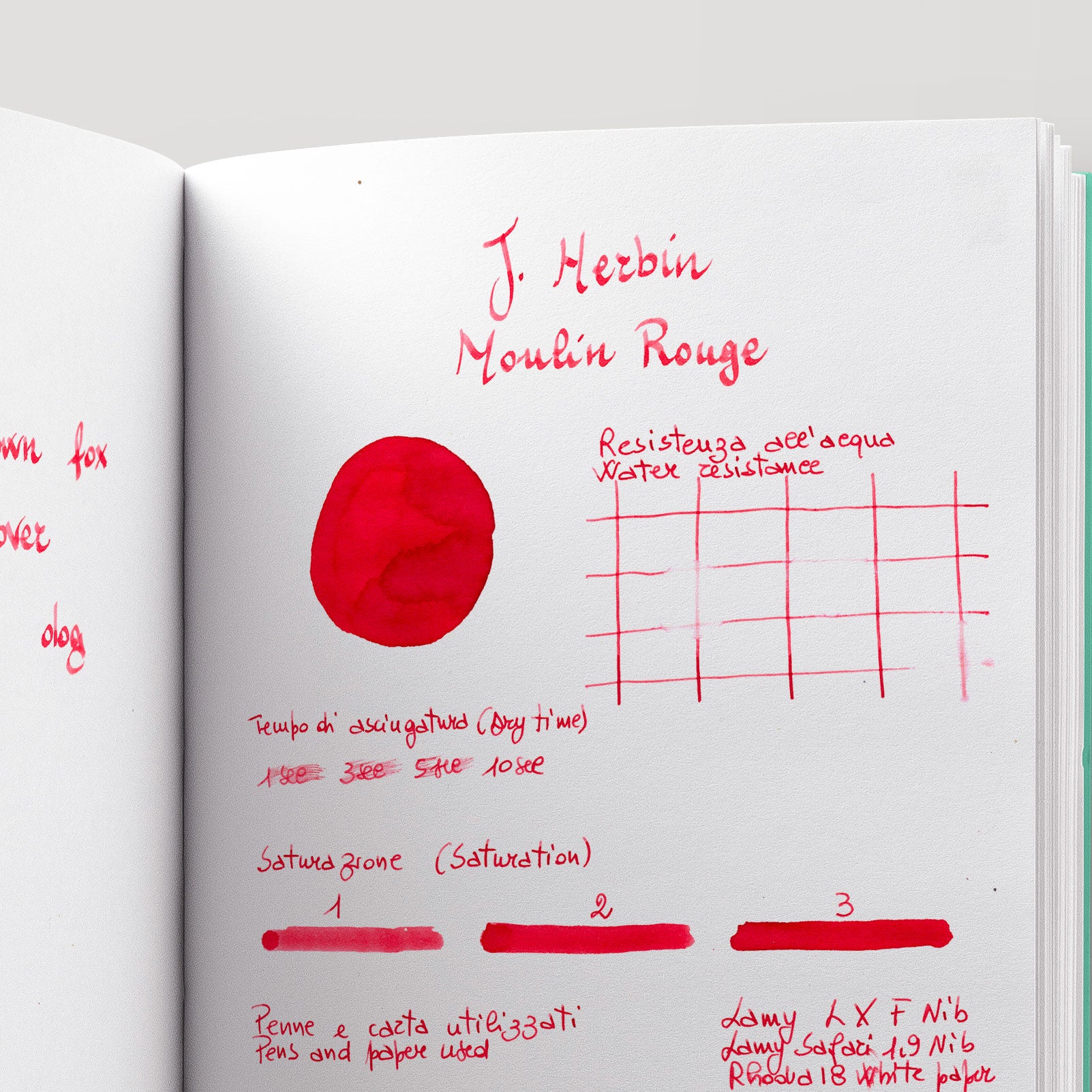 HERBIN Moulin Rouge Ink | 30 ml