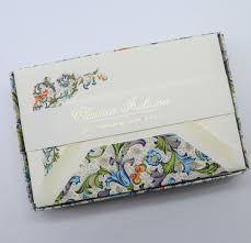 ROSSI Cards | Green Florentine Decoration |  Box 10/10