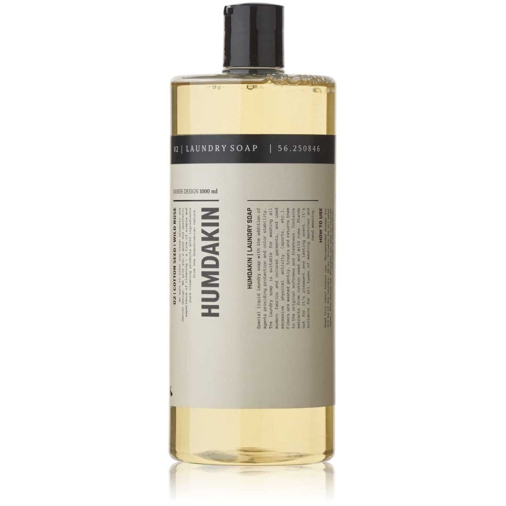 HUMDAKIN 02 Laundry Soap | Cotton Seed & Wild Rose | 1000 ml