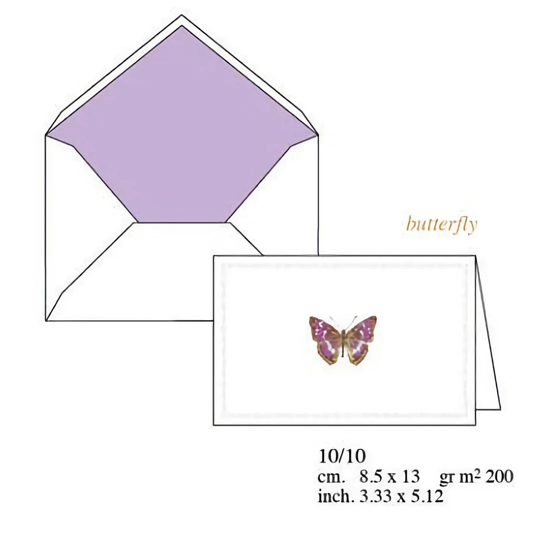 ROSSI 1931  Cards | Butterfly | 8.5 X 13 cm | 10/10
