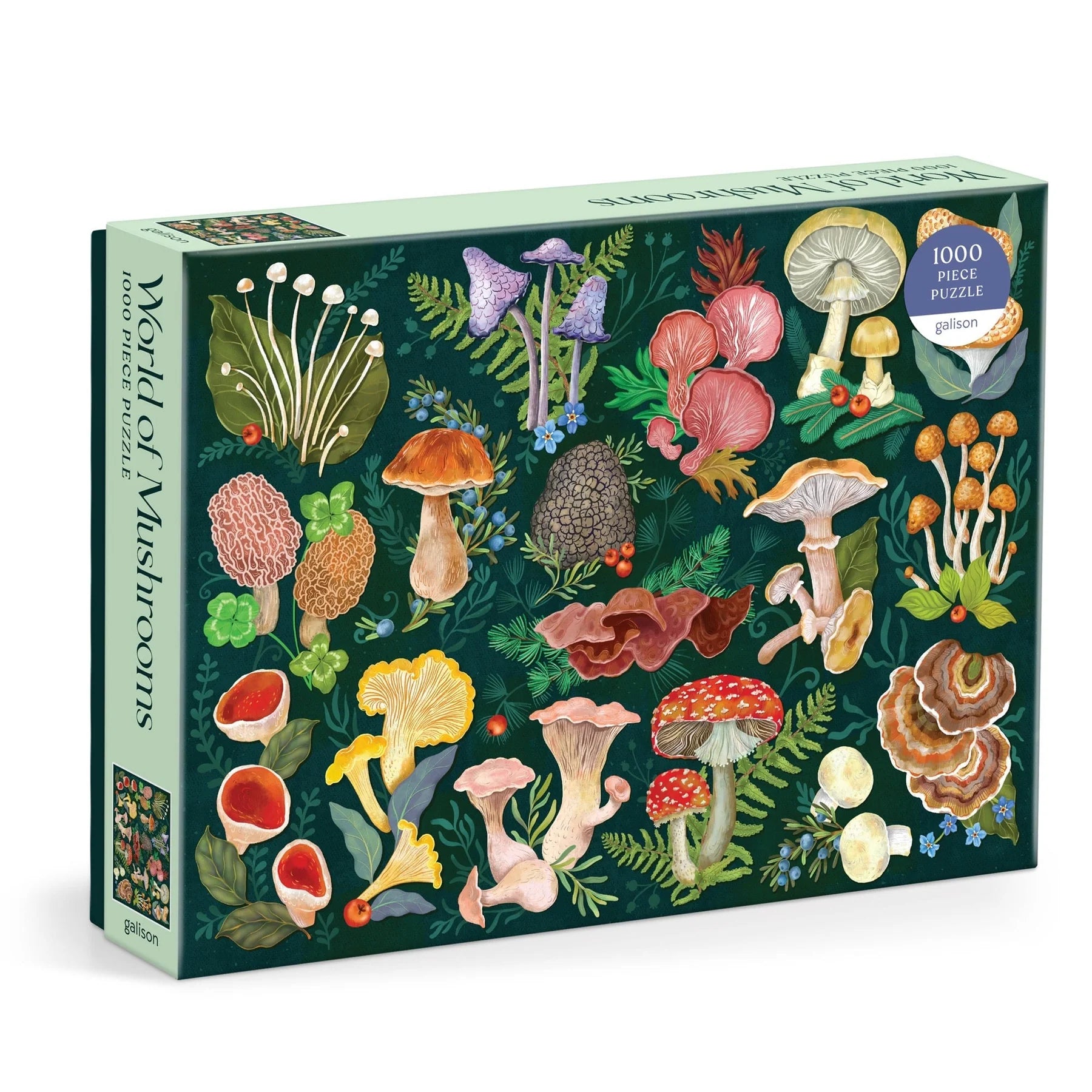 GALISON  World of Mushrooms 1000 Piece Puzzle