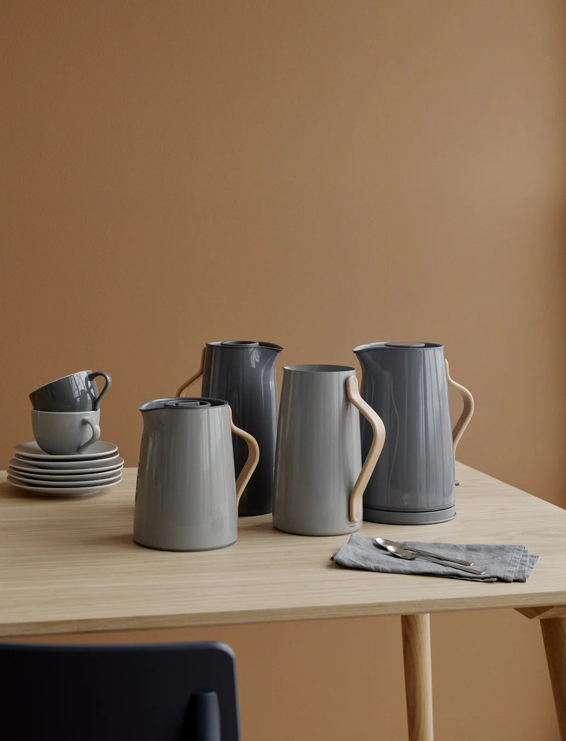 STELTON Emma Vacuum Jug | 1.2 L | Grey