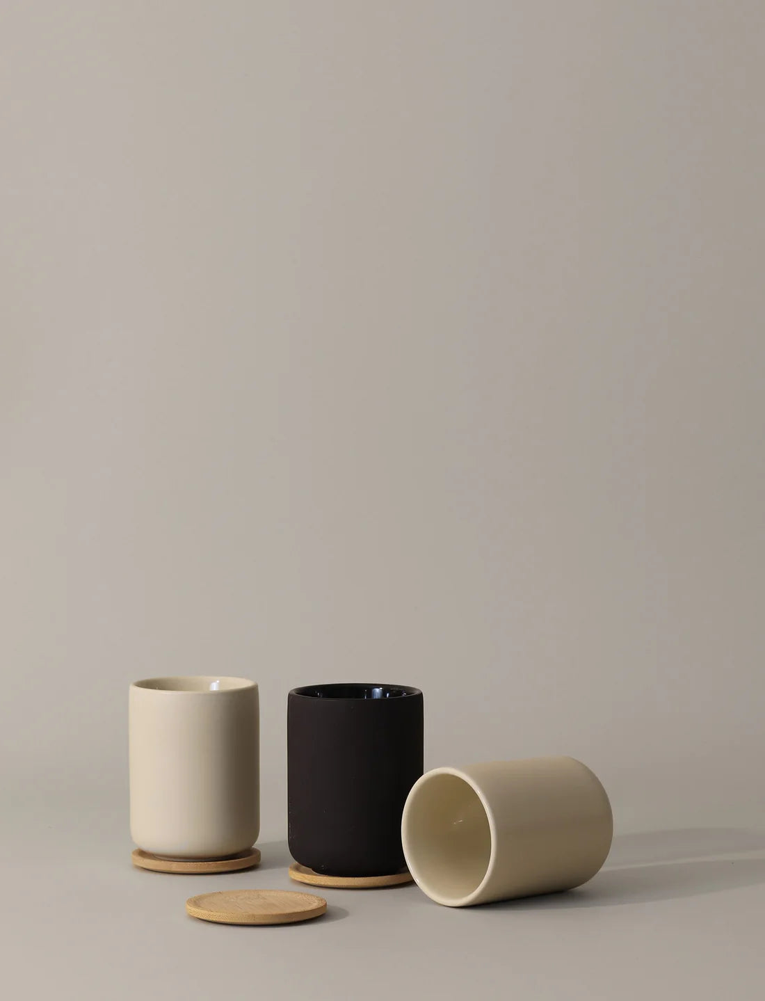 STELTON  Theo Thermo Cup with Coaster 0.25lL. | Sand