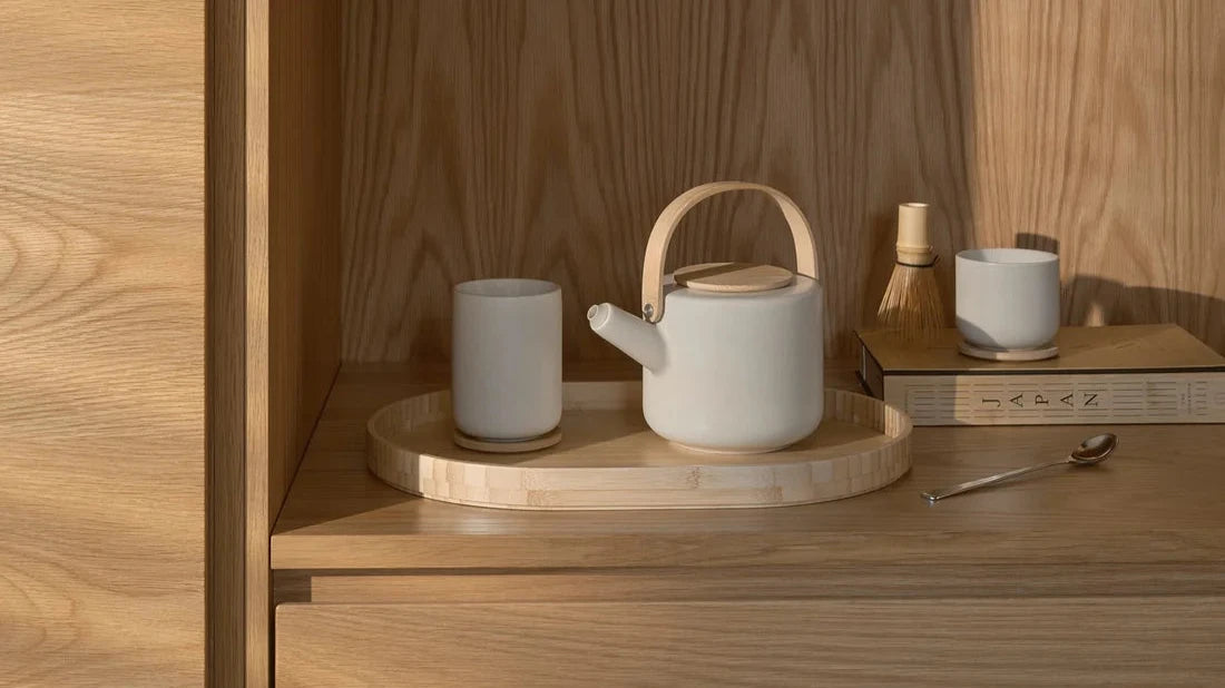 STELTON  Theo Thermo Cup with Coaster 0.25lL. | Sand